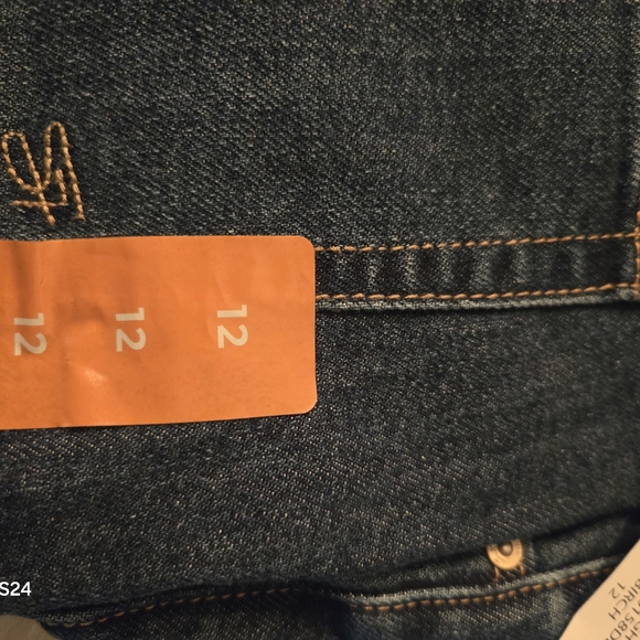 Womens Sz 12 Seven7 Slim Straight Jean Jeans New NWT - Picture 3 of 6